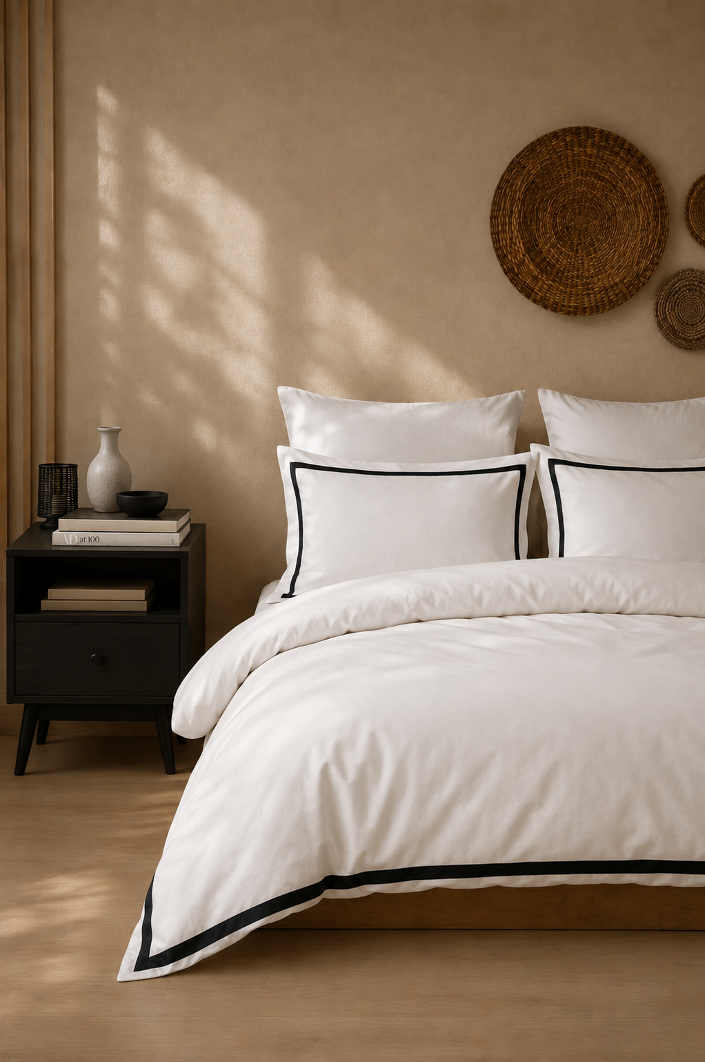 Çift Kişilik Premium Nevresim Takımı Lastikli Çarşaflı | Çerçeve Model