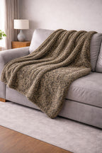 Welsoft Peluş Battaniye 180x210 cm Haki