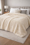 Welsoft Peluş Battaniye 180x210 cm Gold Lace